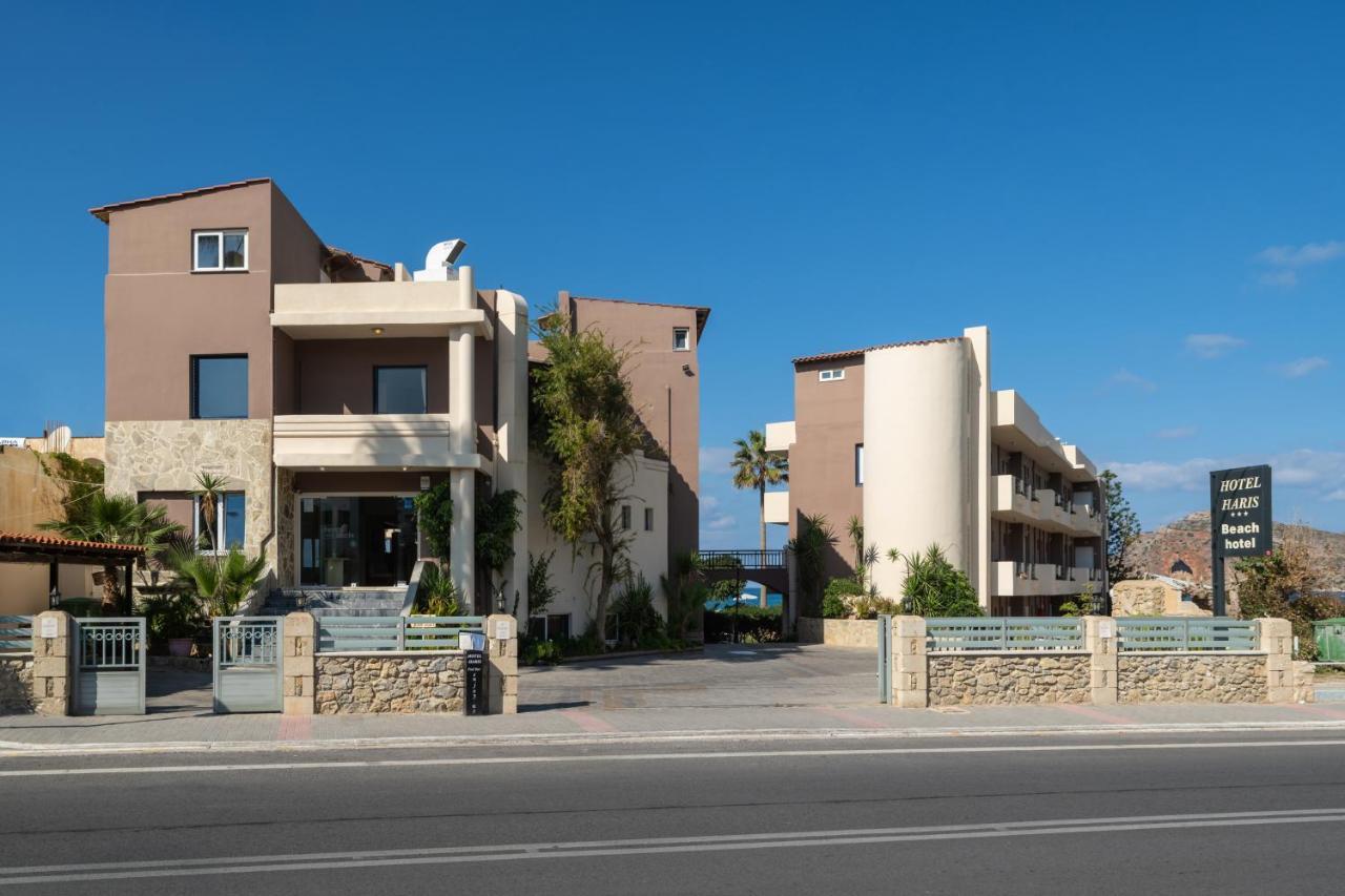 Hotel Haris On The Beach Agia Marina  Exterior photo