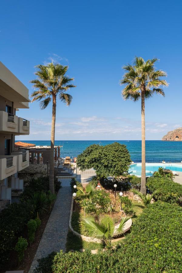 Hotel Haris On The Beach Agia Marina  Exterior photo