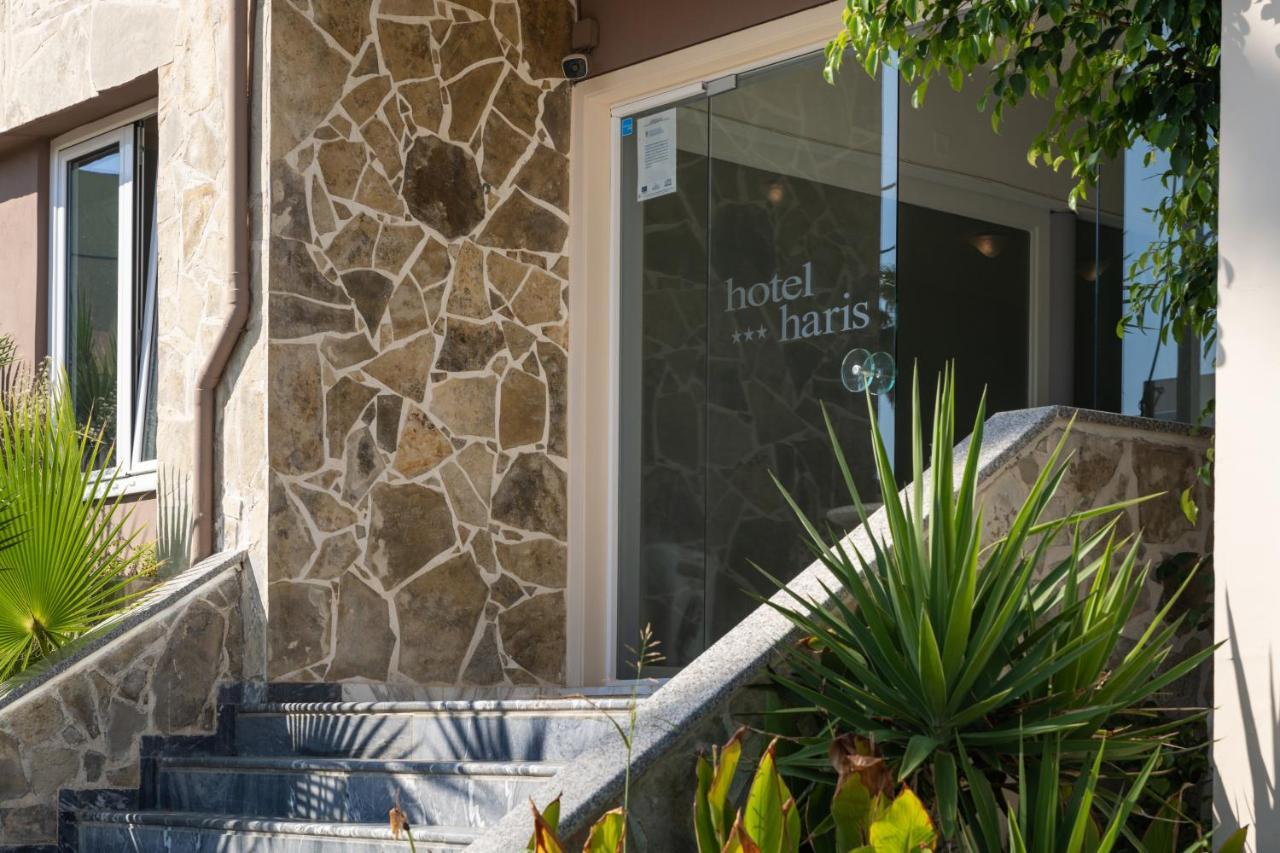 Hotel Haris On The Beach Agia Marina  Exterior photo