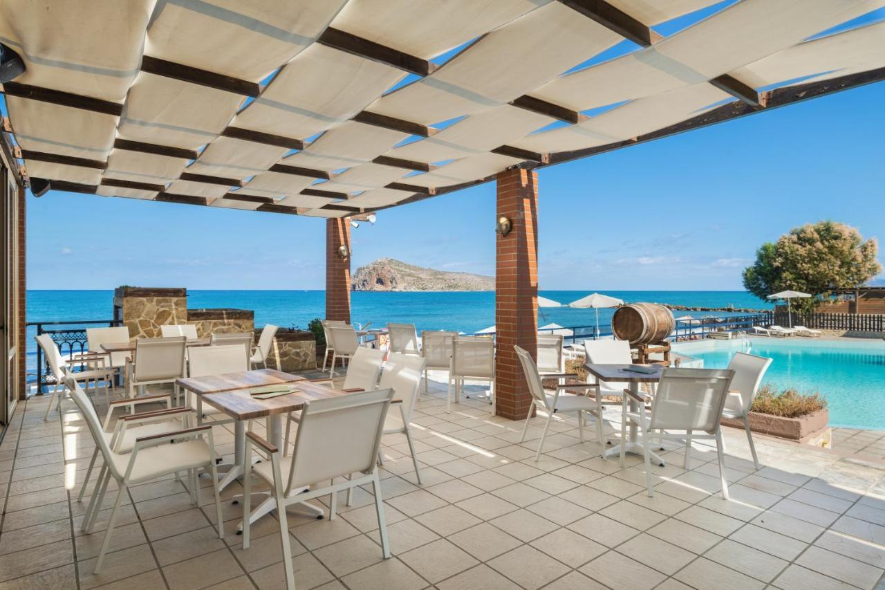 Hotel Haris On The Beach Agia Marina  Exterior photo