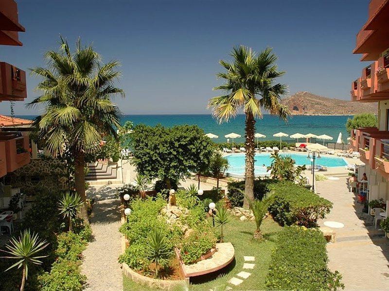Hotel Haris On The Beach Agia Marina  Exterior photo