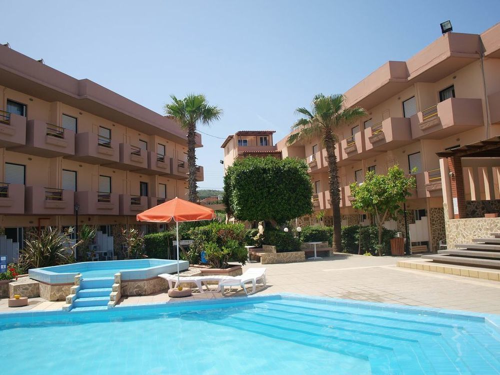 Hotel Haris On The Beach Agia Marina  Exterior photo
